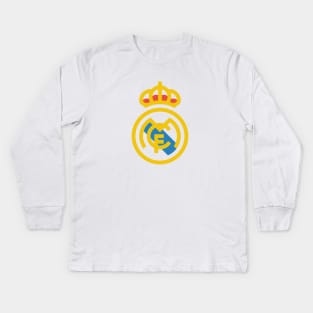 Real Madrid FC Classic Kids Long Sleeve T-Shirt